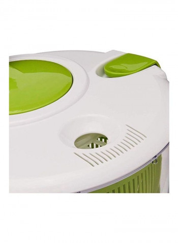 3-Piece Vegetable Fruit Dipper Drain Basket Green/White