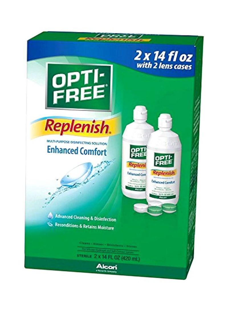 2-Piece Replenish Enhanced Comfort Multi Purpose Disinfecting Solution