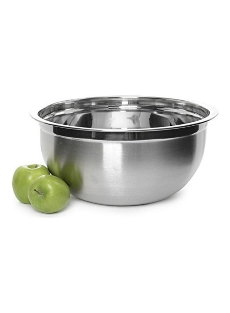 Stainless Steel Mixing Bowl Silver 17.5L