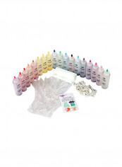 122-Piece One Step Tie Dye Kit Multicolour