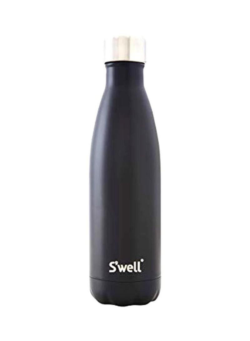 Insulated Stainless Steel Bottle Black/Silver 25ounce