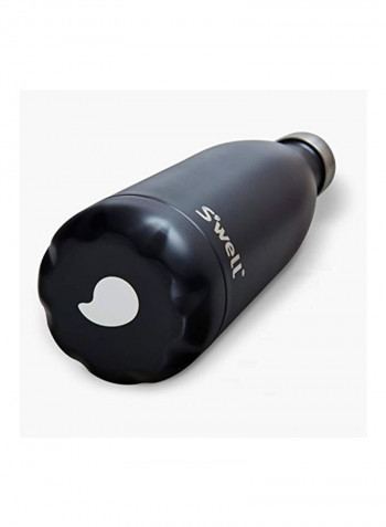 Insulated Stainless Steel Bottle Black/Silver 25ounce
