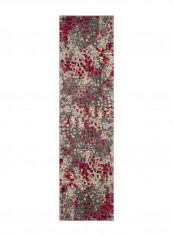 Monaco Collection Modern Area Rug Multicolour 66.04 x 182.88centimeter