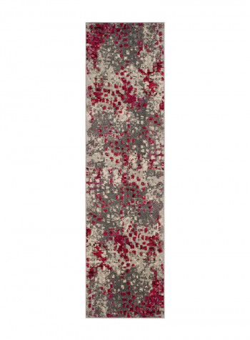 Monaco Collection Modern Area Rug Multicolour 66.04 x 182.88centimeter