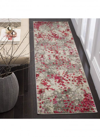 Monaco Collection Modern Area Rug Multicolour 66.04 x 182.88centimeter