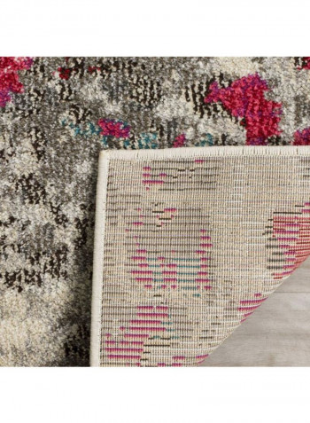 Monaco Collection Modern Area Rug Multicolour 66.04 x 182.88centimeter