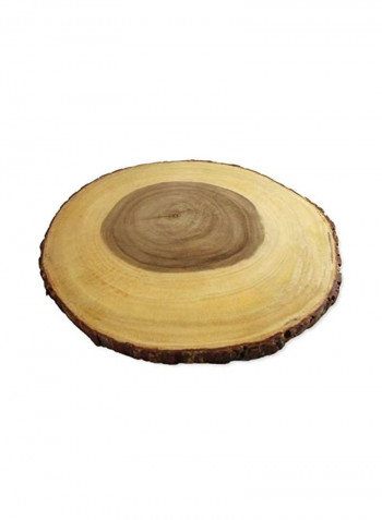 Wooden Cutting Board Brown/Beige 14x16inch