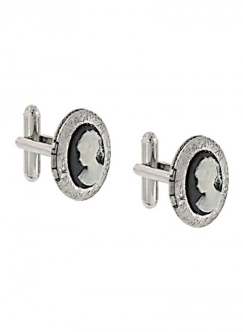 Cameo Locket Designed Cufflinks