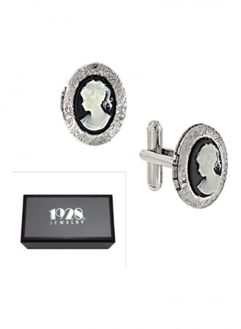 Cameo Locket Designed Cufflinks