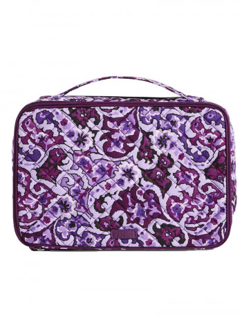 Iconic Brush And Blush Bag Purple/Black/White