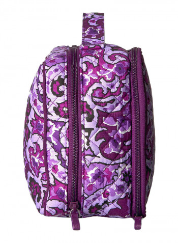 Iconic Brush And Blush Bag Purple/Black/White