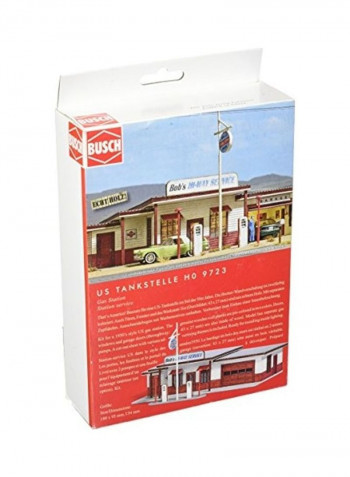 Bob's Hi Way Service Station HO Scale Scenery Model