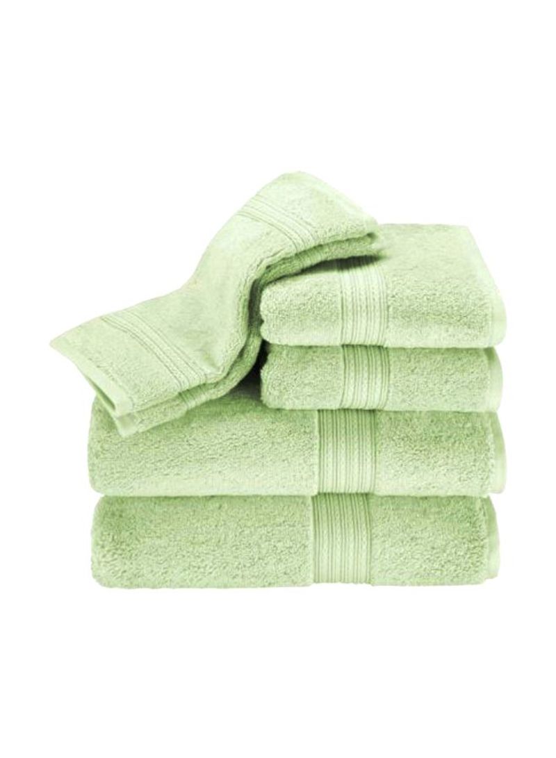 6-Piece Kassadesign Towel Set Celery 30x18x13inch