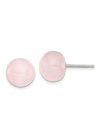 925 Sterling Silver Rose Flower Earrings