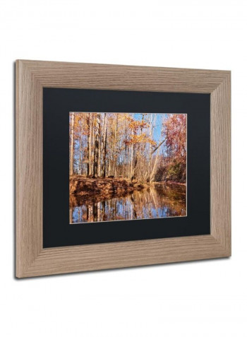 Beaver Creek 7 Birch Frame Wall Art Multicolour 11 x 14inch