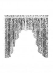 Ivy Swag Valance Grey 63x86inch