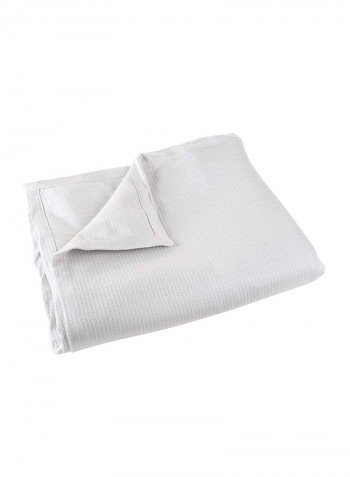 Soft And Breathable Blanket White