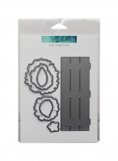 7-Piece Petals and Pallets Die Set Silver