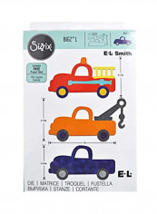Fire And Tow Truck Die Red/Purple/Orange