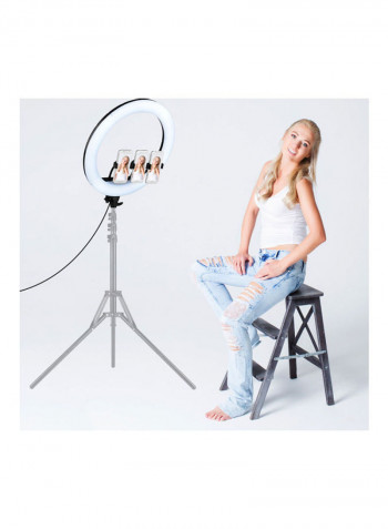 LED Dimmable Ring Light White