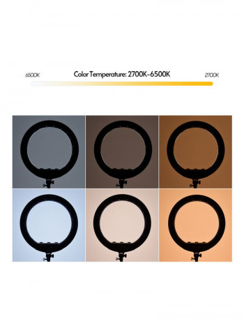 LED Dimmable Ring Light White