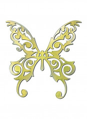 Magical Butterfly Die Cut Gold