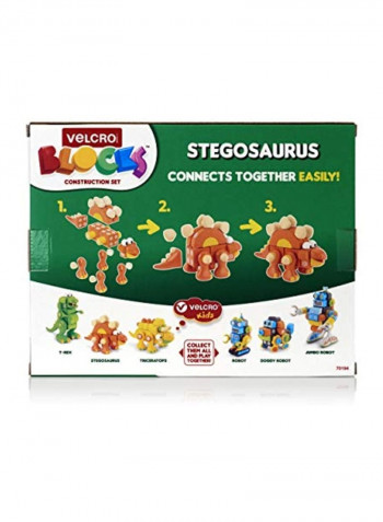 29-Piece Velcro Blocks Construction Kit - Stegosaurus VEL-70194-USA