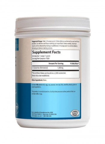 L-Glutamine Dietary Supplement