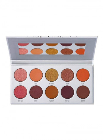 Waterproof Eye Shadow Palette Ring The Alarm
