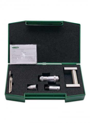 Heavy Duty Tubular Inside Micrometer Silver