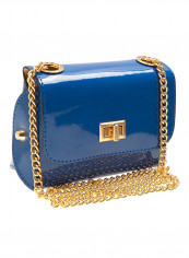 Twist Fastening Shoulder Bag Blue reviews Twist Fastening Shoulder Bag Blue
