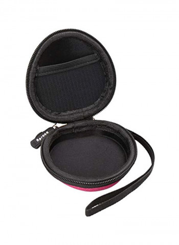 Hard Travel Storage Case Pink/Black