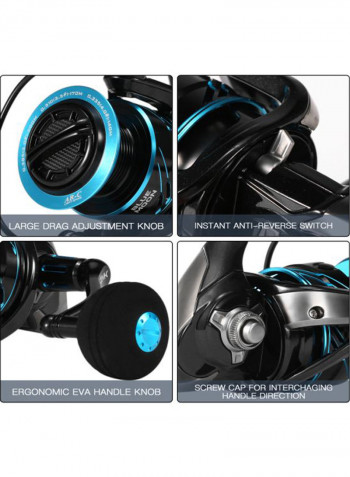 Spinning Fishing Reel 13x12.5x8cm