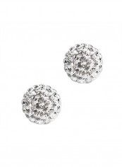 925 Sterling Silver Crystal Ball Stud Earrings reviews 925 Sterling Silver Crystal Ball Stud Earrings