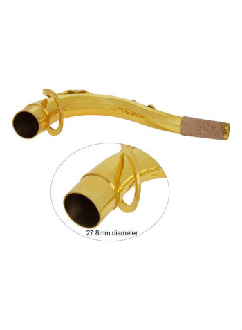 Brass Tenor Saxophone Bend Neck