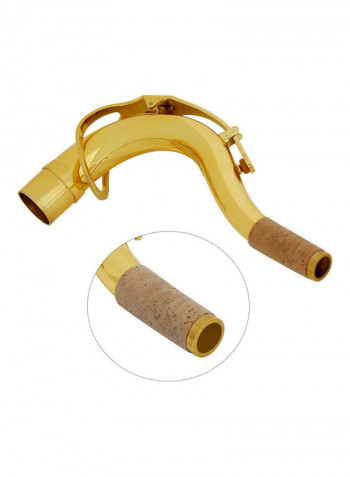 Brass Tenor Saxophone Bend Neck