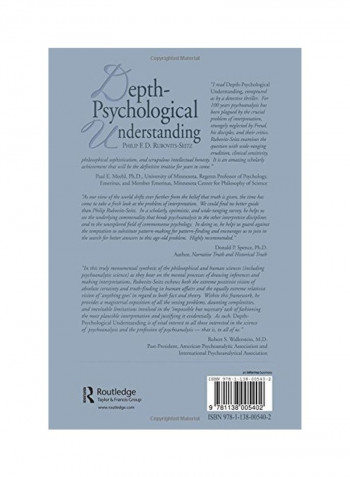 Depth-Psychological Understanding Paperback