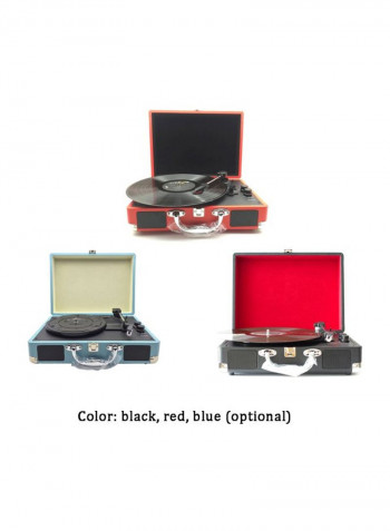 Retro Vinyl Turntable I4529R Red/Silver