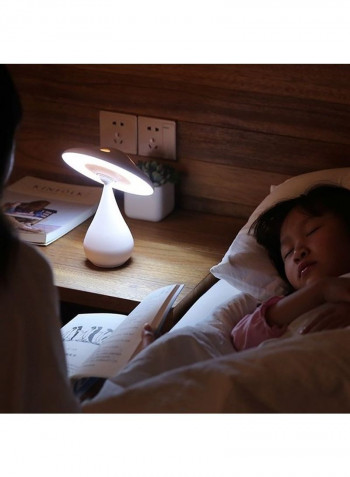 Air Purifying Mushroom Light Lamp White