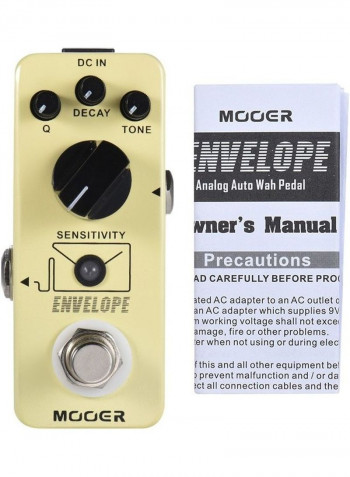 Envelope Analog Auto Wah Guitar Effect Pedal