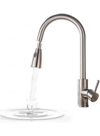 Stainless Steel Kitchen Faucet Silver