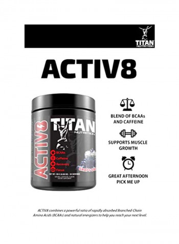 ACTIV8  BCAA With Caffeine Supplement