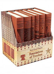 6-Piece Foundations Of Freedom Word Cloud Boxed Set Hardcover