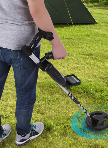 High Sensitivity Underground Metal Detector MD3500 Black Black 72.00X16.00X23.00cm
