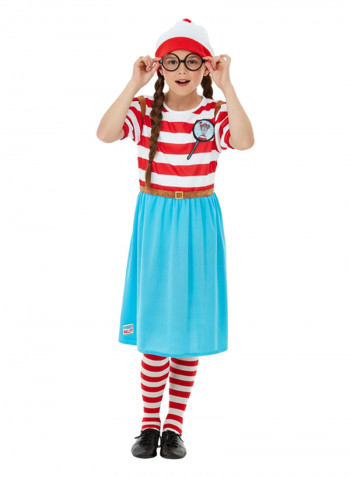 Where's Wally? Wenda Deluxe Costume L