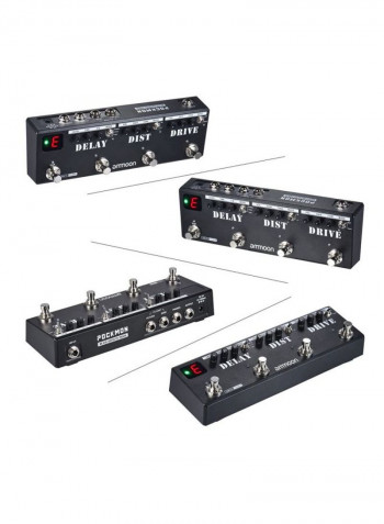 Multi-Effects Pedal Strip With Tuner