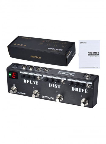 Multi-Effects Pedal Strip With Tuner