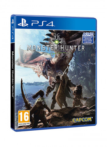Monster Hunter: World + DualShock 4 Wireless Controller - PlayStation 4 (PS4)