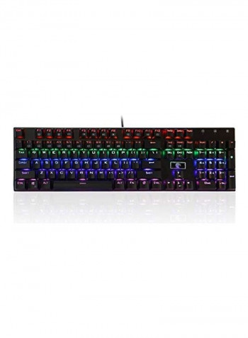 Rainbow Backlit Mechanical Gaming Keyboard
