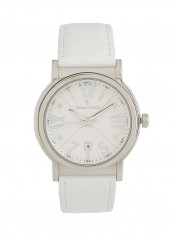 Men's Leather Analog Wrist Watch L1153WWW